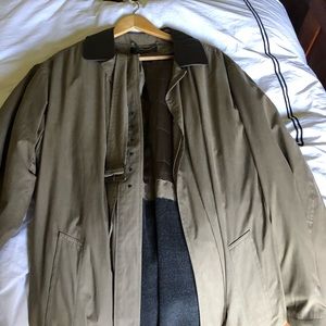 Brooks Brothers trench coat